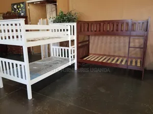 White 3*6 Double Bed Decker