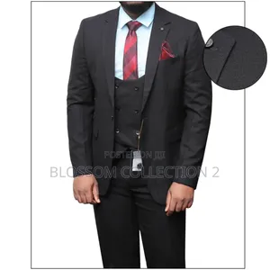 Men's Fit Suit 3-Piece Set - Business Ceremonial