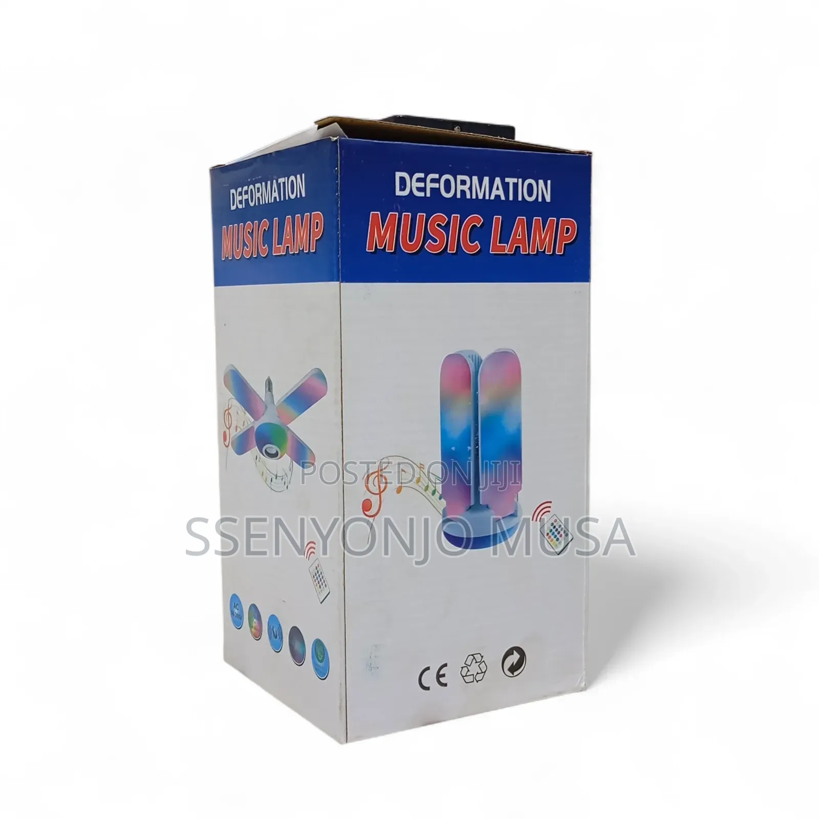 Smart Folding Led Music Light Bulb With Bluetooth Speaker – Color