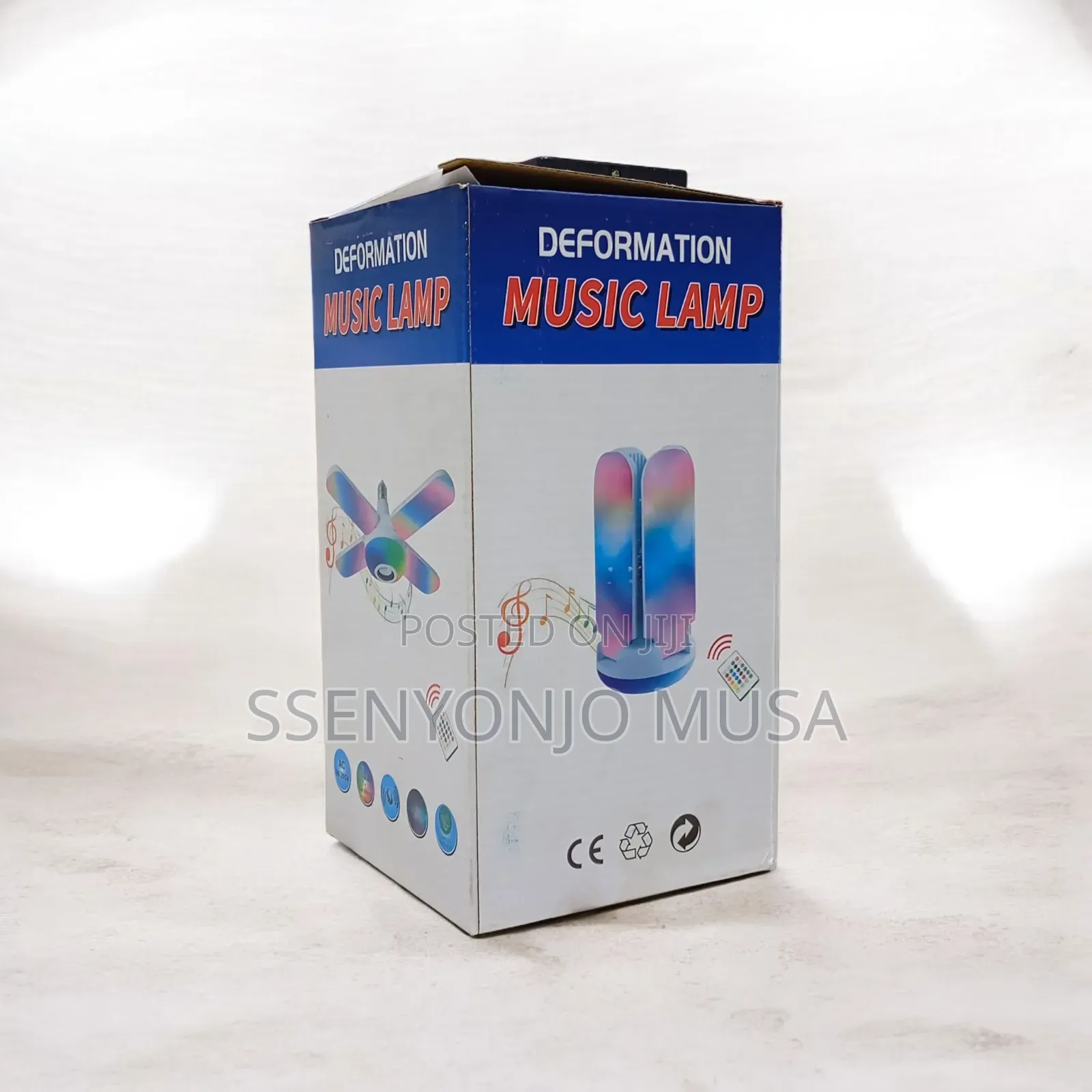 Smart Folding Led Music Light Bulb With Bluetooth Speaker – Color