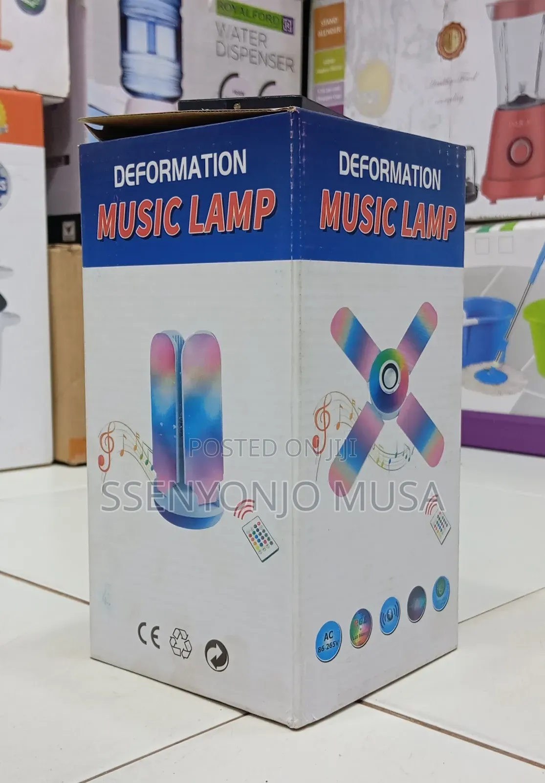 Smart Folding Led Music Light Bulb With Bluetooth Speaker – Color