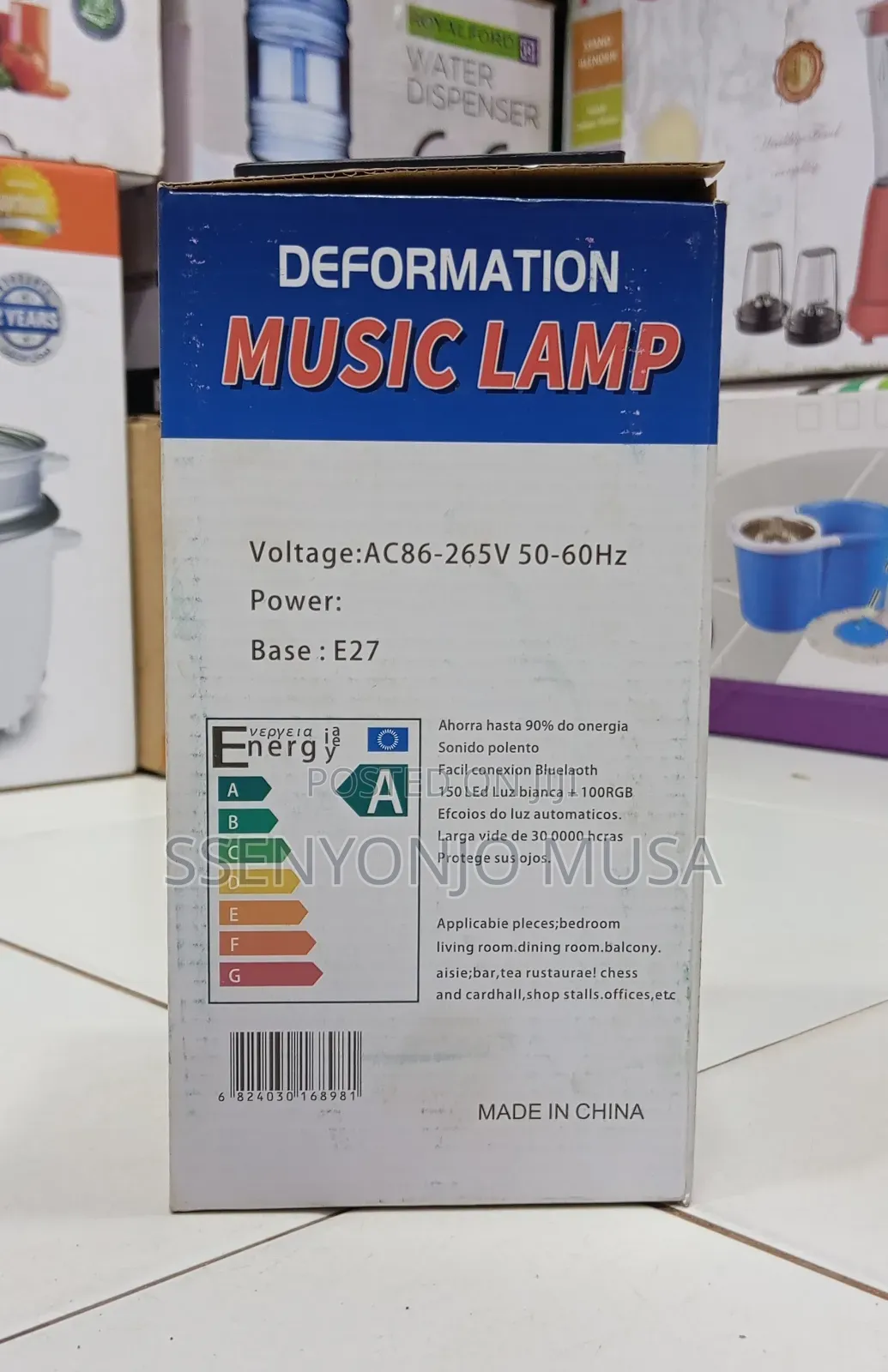 Smart Folding Led Music Light Bulb With Bluetooth Speaker – Color