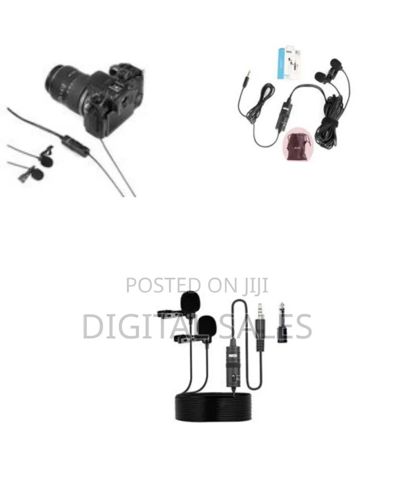 Boya by-M1dm Dual Omnidirectional Lavalier Microphone