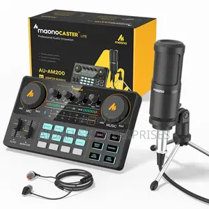 Maono Maonocaster Lite Au-Am200-S1 All-in-One Podcast Equipment Set