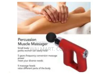 Portable Small Handheld LCD Electric Massage Gun