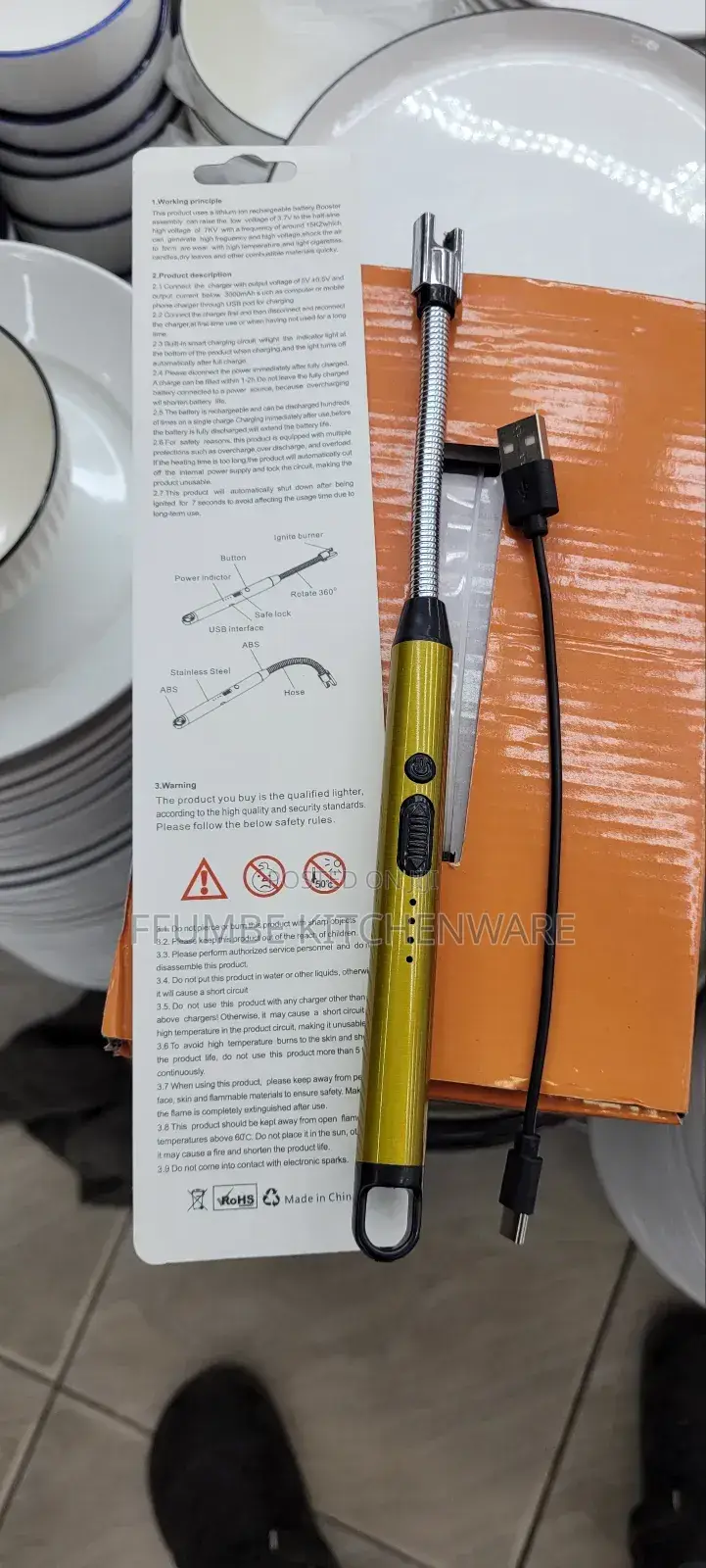 Electric Gas Lighter