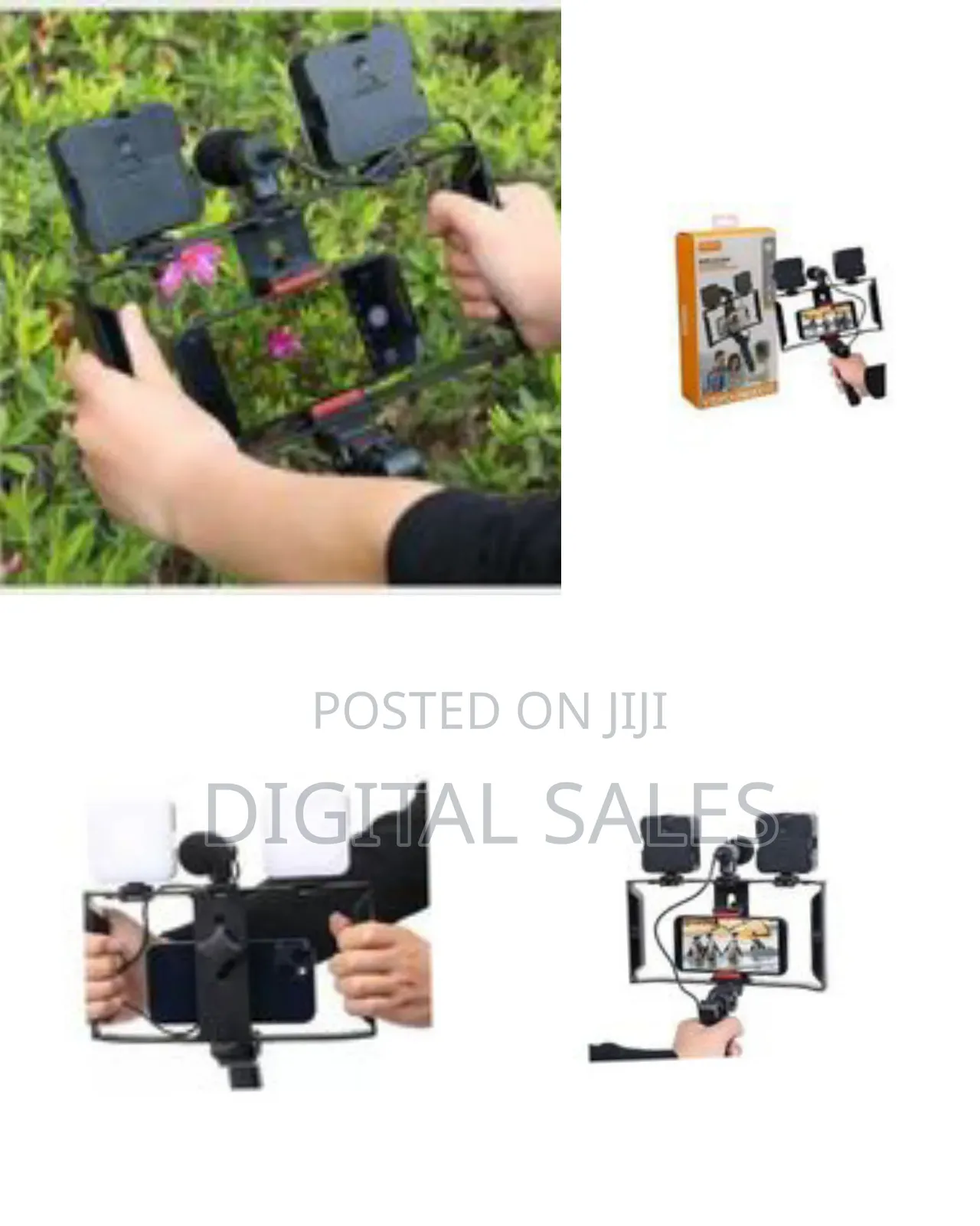 Plokama Universal Handheld Smartphone Video Rig With Accessory
