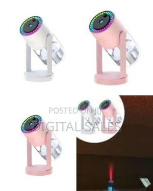 Portable Mini Humidifier / Aroma Diffuser With Led