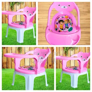 Plastic Chu-Chu Musical Chair for Baby With Tray