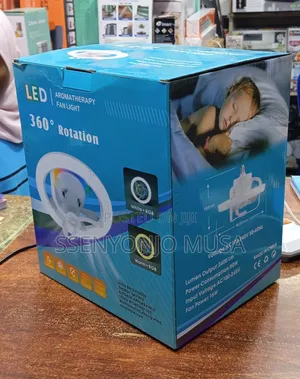 Smart Ceiling Fan Rgb Led Light E27 With Remote Control –360° Rotating