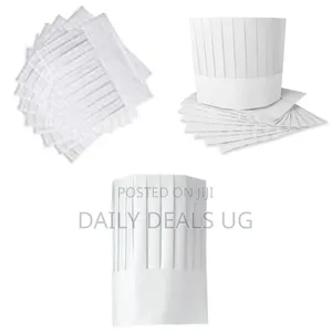 10 Pieces Disposable Chef Hats