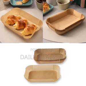 50 Pieces Rectangular Air Fryer Liners