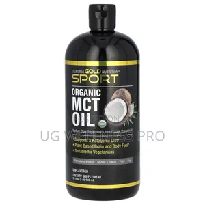 California Gold Nutrition, Sport, Organic MCT Oil, 32 Fl Oz (946 Ml)