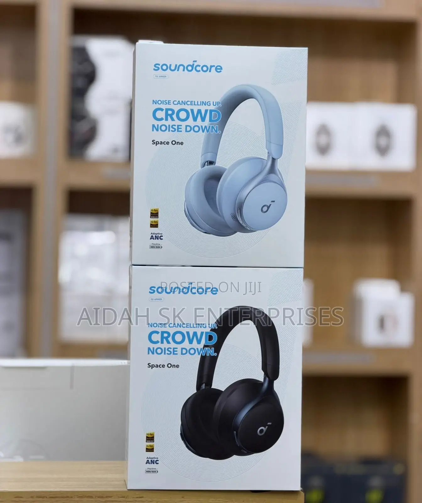 Soundcore by Anker, Space One, Active Noise Cancelling Headphones