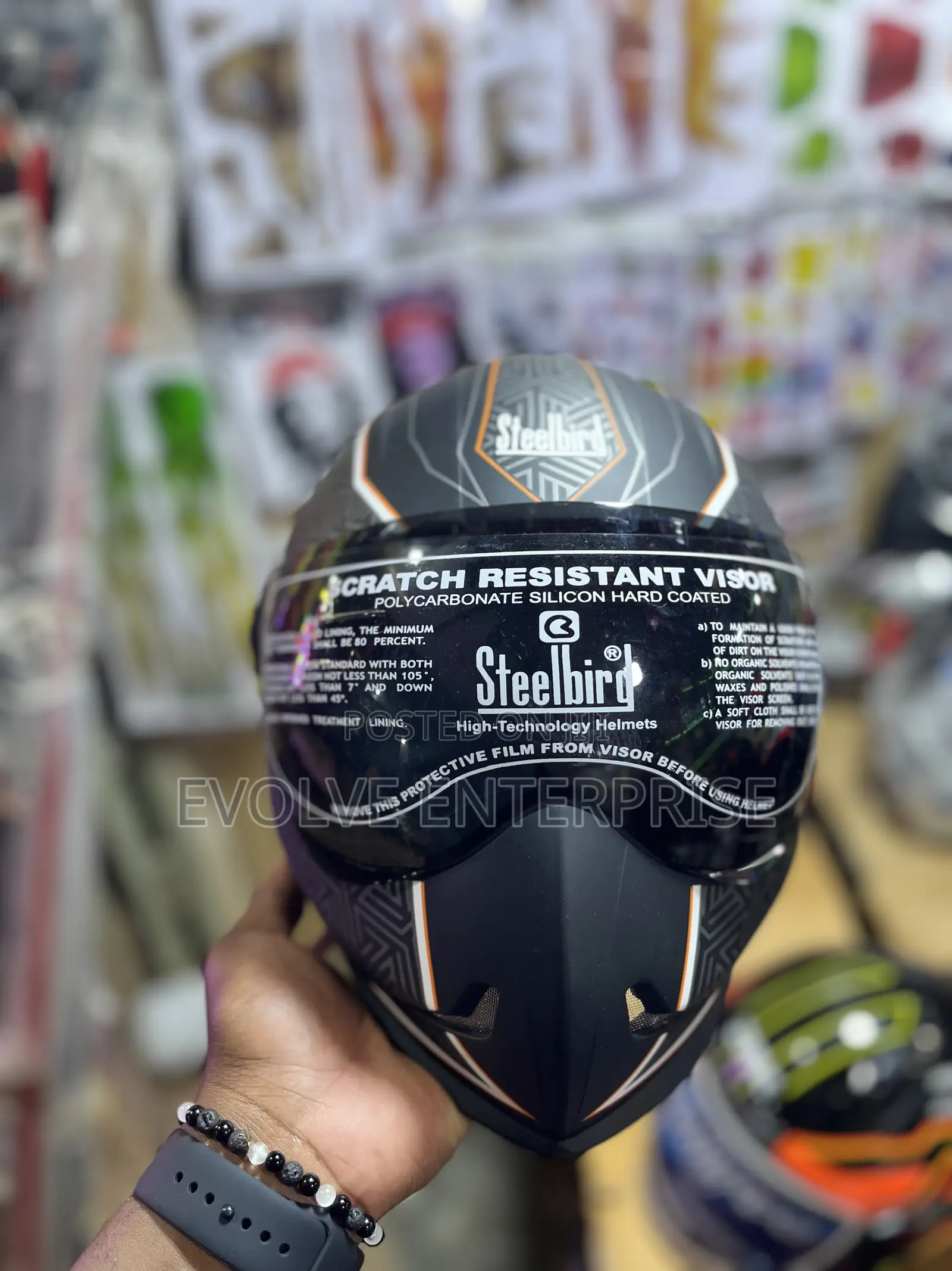 Steelbird Adonis Motorcycle Helmet