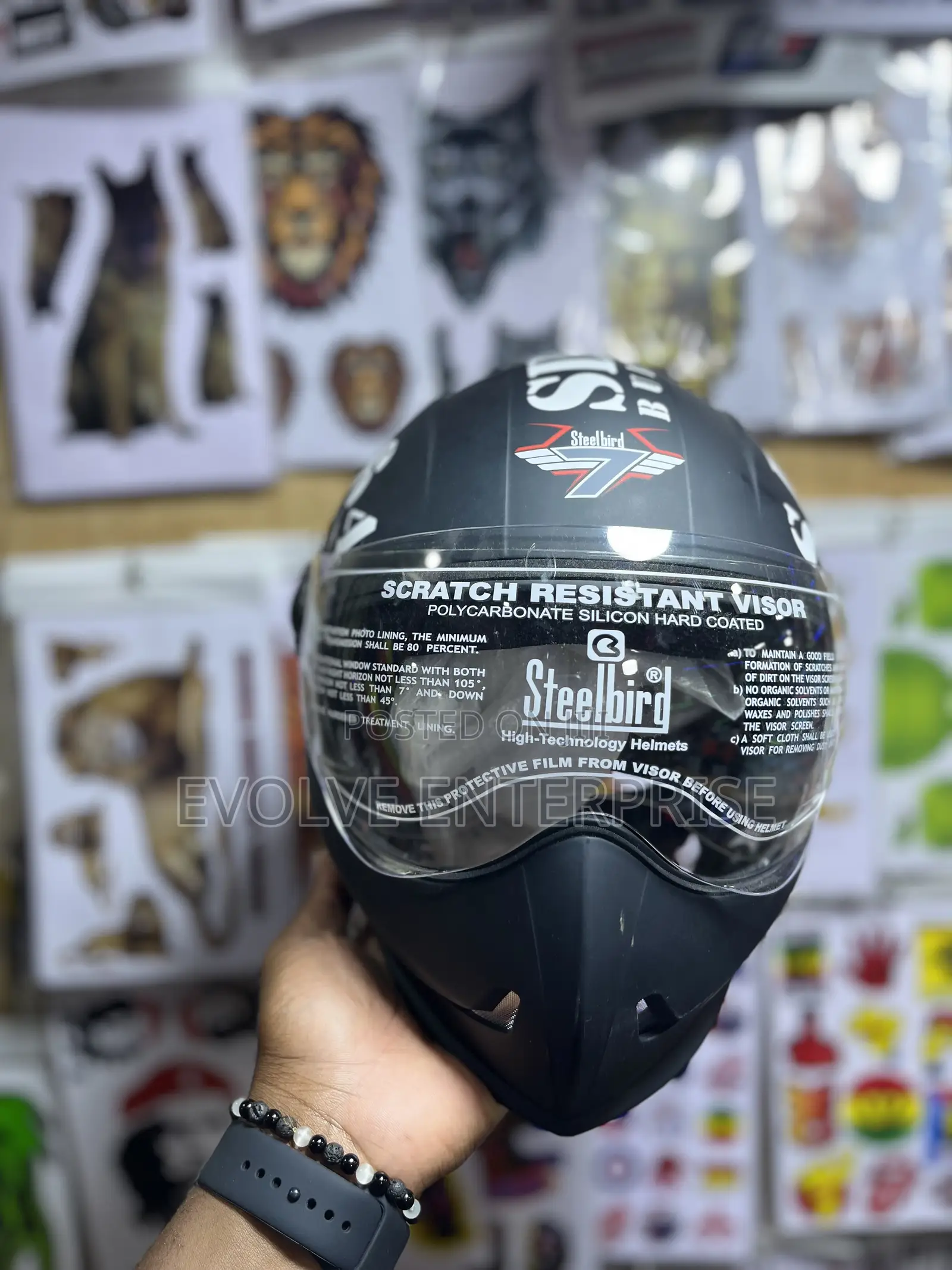 Steelbird Adonis Motorcycle Helmet
