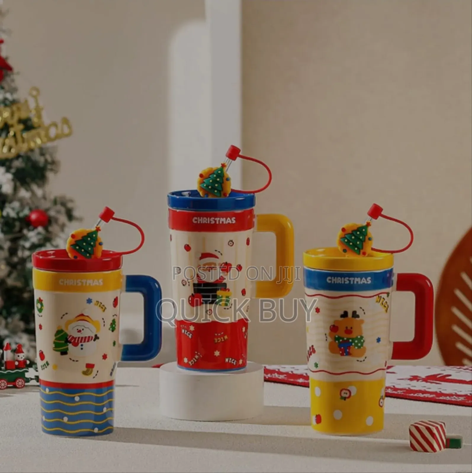 New Ceramic Christmas Thermal Gift Mug