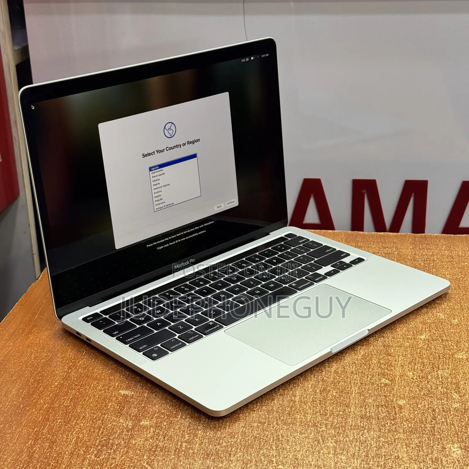 Laptop Apple MacBook Pro 2020 M1 8GB Apple M1 SSD 256GB