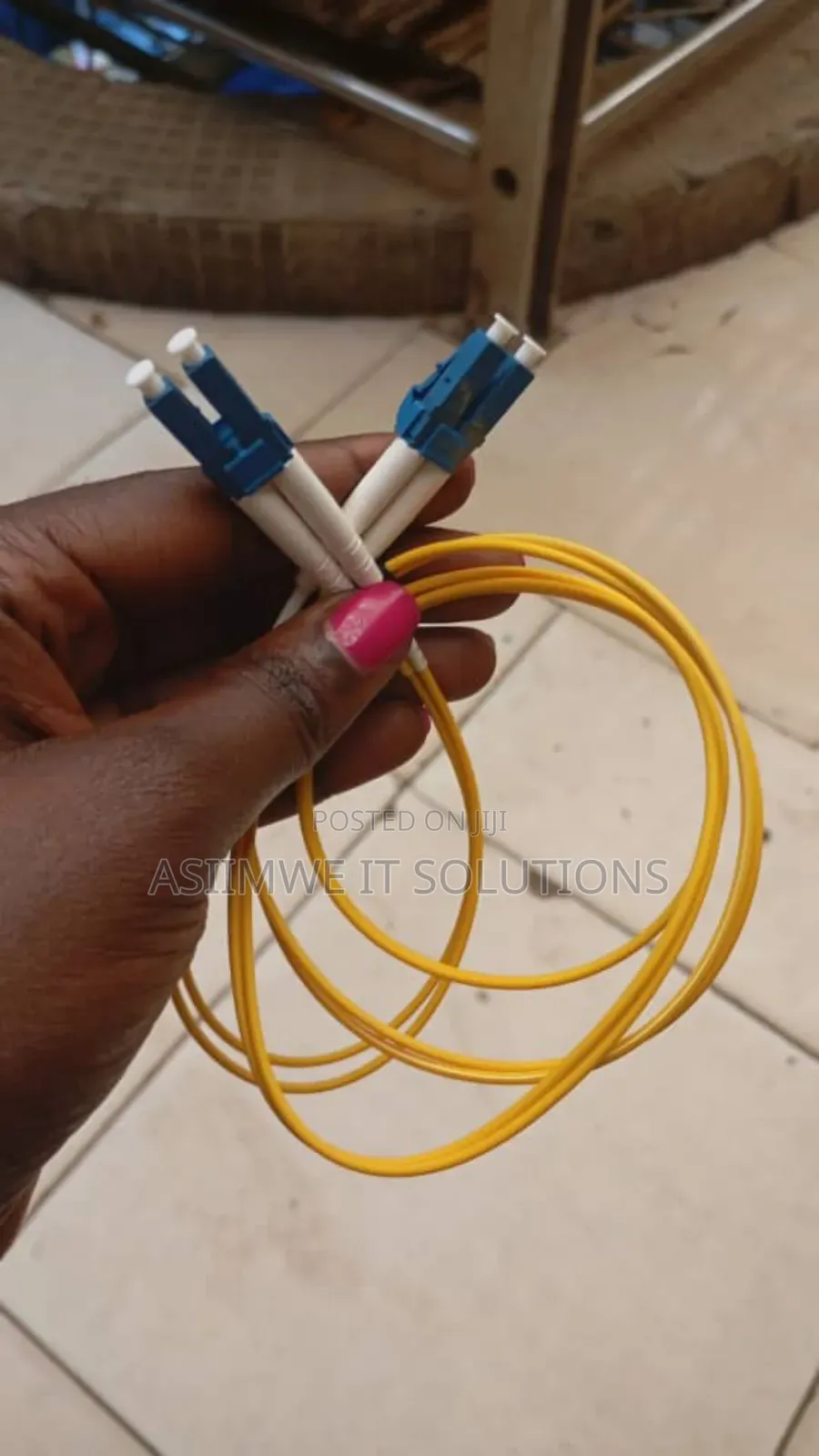 Lc_lc Dual Fiber Patch Code 1m
