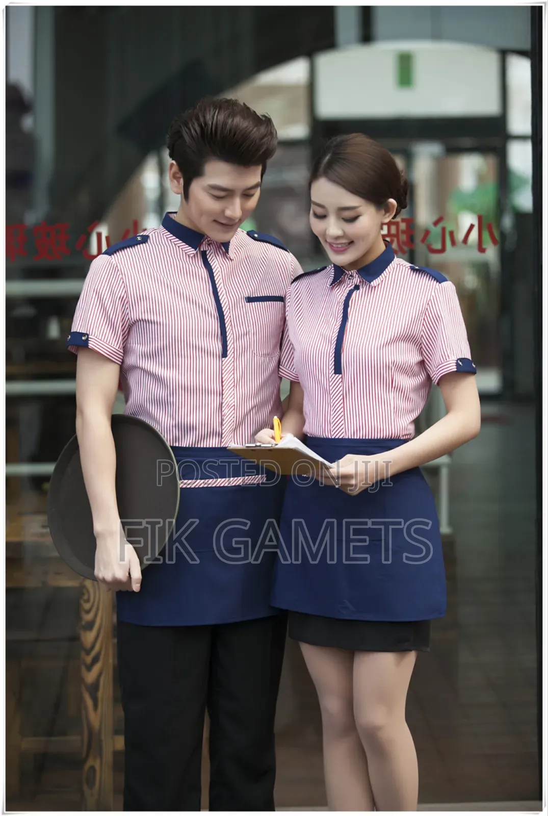 Waiters/Waitresses/Stewards Uniform.