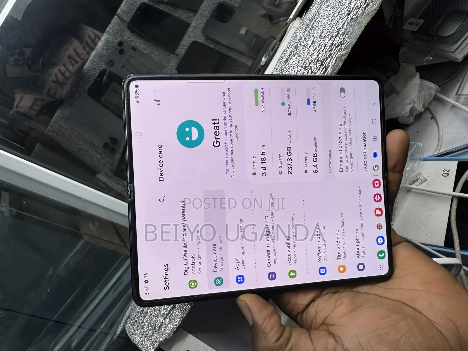 Samsung Galaxy Z Fold 3 256 GB Black