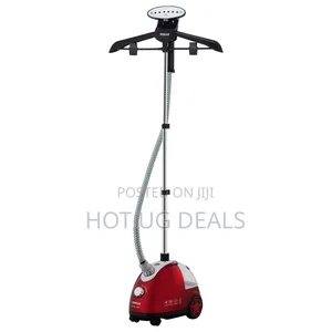 1300ml Vertical Garment Steamer-red