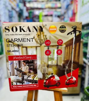 1300ml Vertical Garment Steamer-red