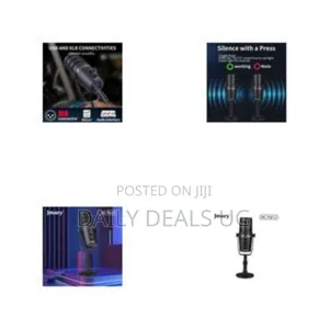 Jmary Mc-Pw12 Professional Studio Condenser Microphone With Desktop