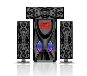 Saaxhibluetooth Woofer With Usb Port, Fm Radio - Black