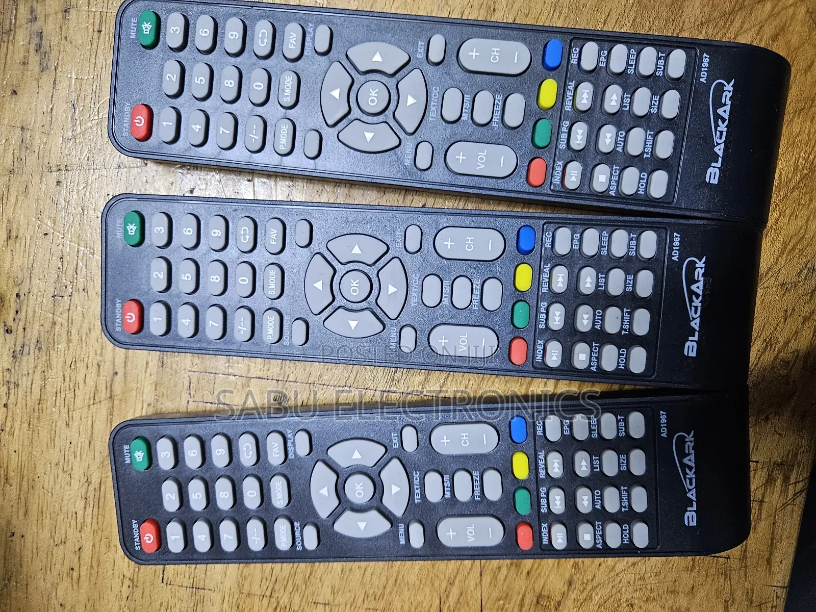 Blackark Universal Tv Remote – Replacement for Black Ark Digital TVS