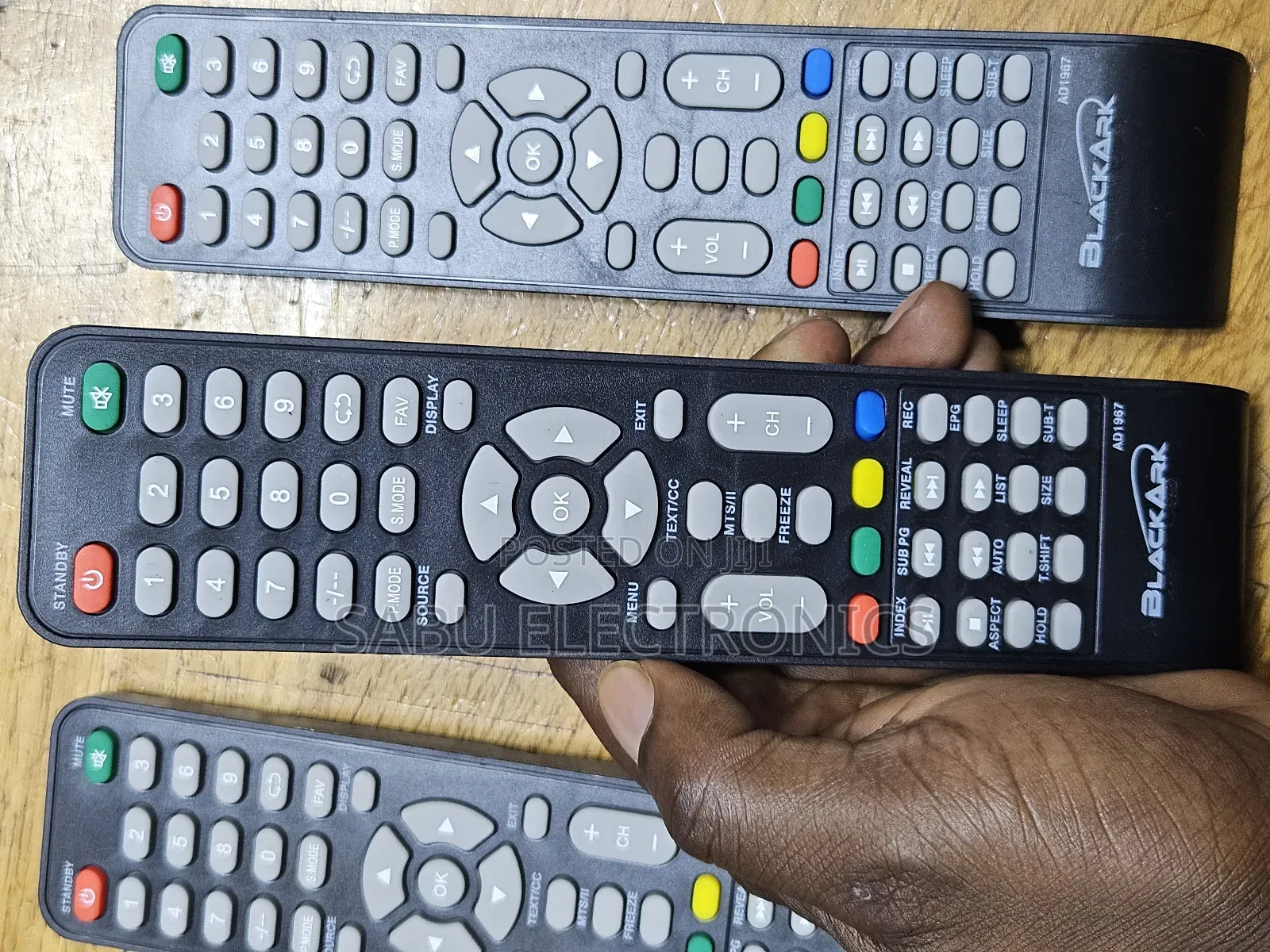 Blackark Universal Tv Remote – Replacement for Black Ark Digital TVS