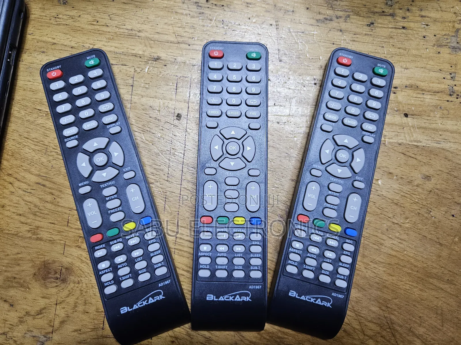 Blackark Universal Tv Remote – Replacement for Black Ark Digital TVS