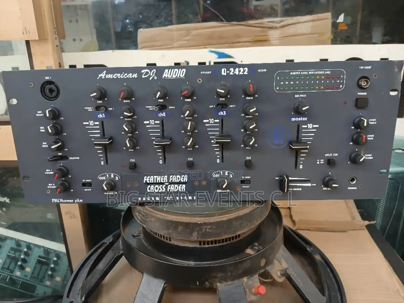 Dj Audio Mixer