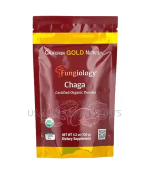 California Gold Chaga Mushroom Powder 120g