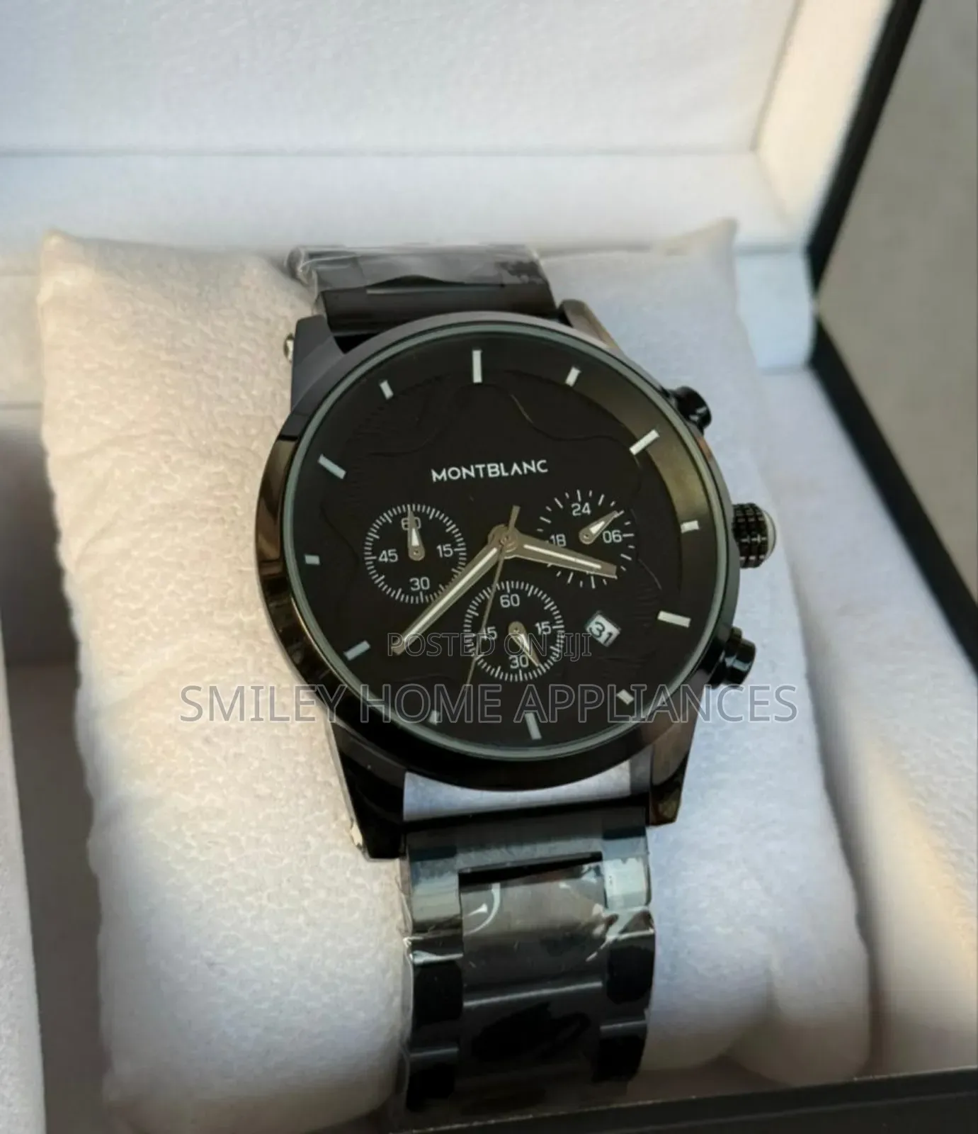 Vintage Style Men's Original Montblanc Wrist Automatic Time Piece