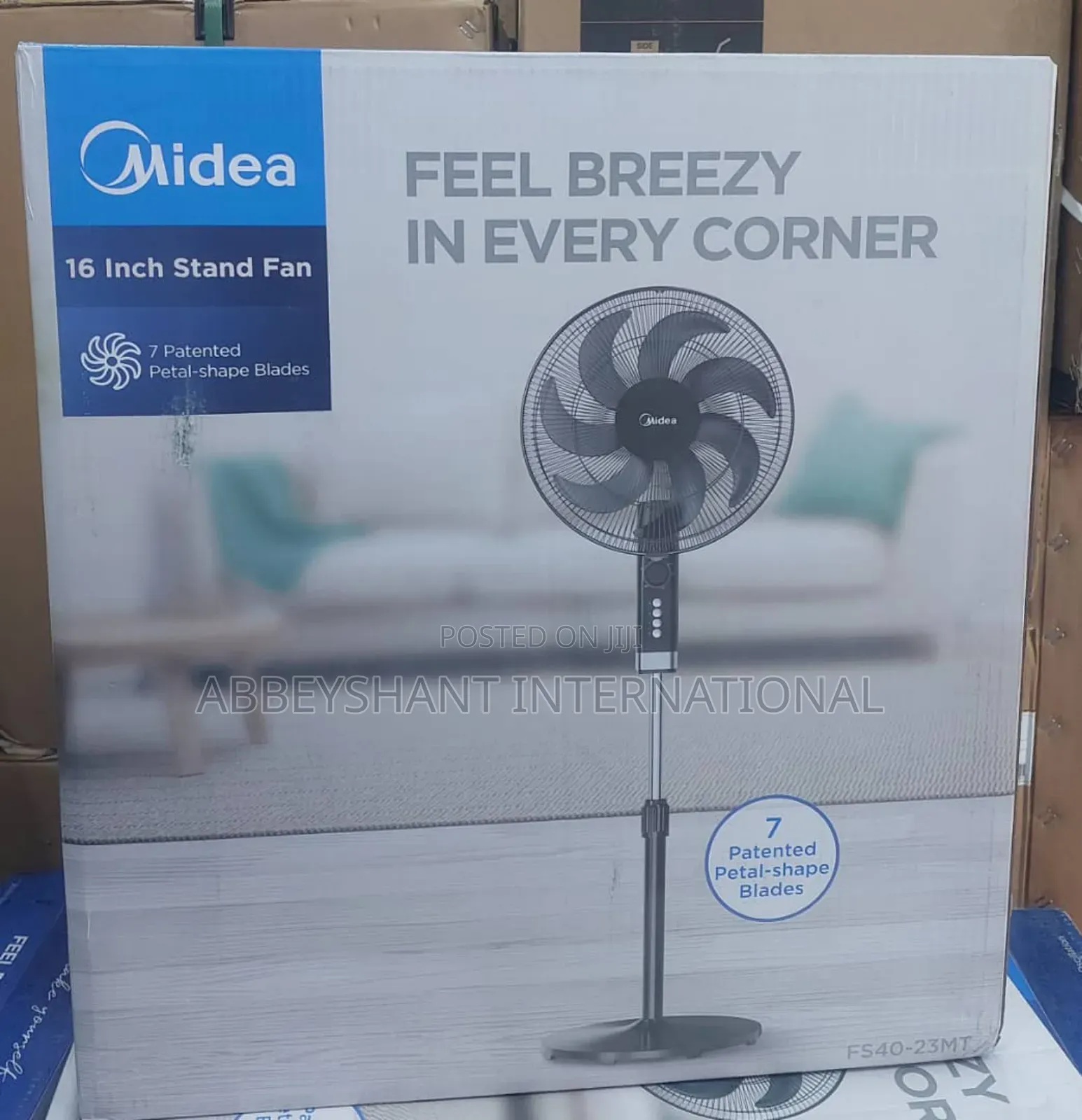 Midea 16-Inch Stand Fan,