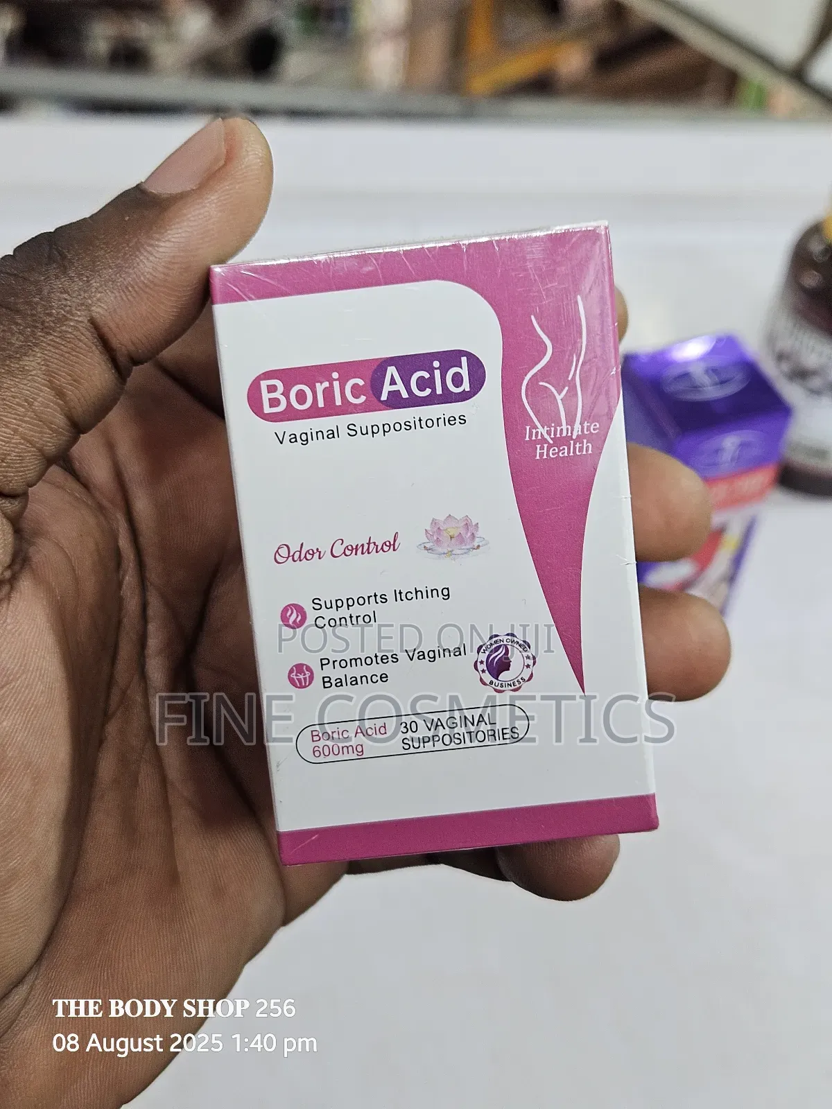 Wholesale Only, Boric Acid Antibacterial Feminine Yoni Suppository. 30