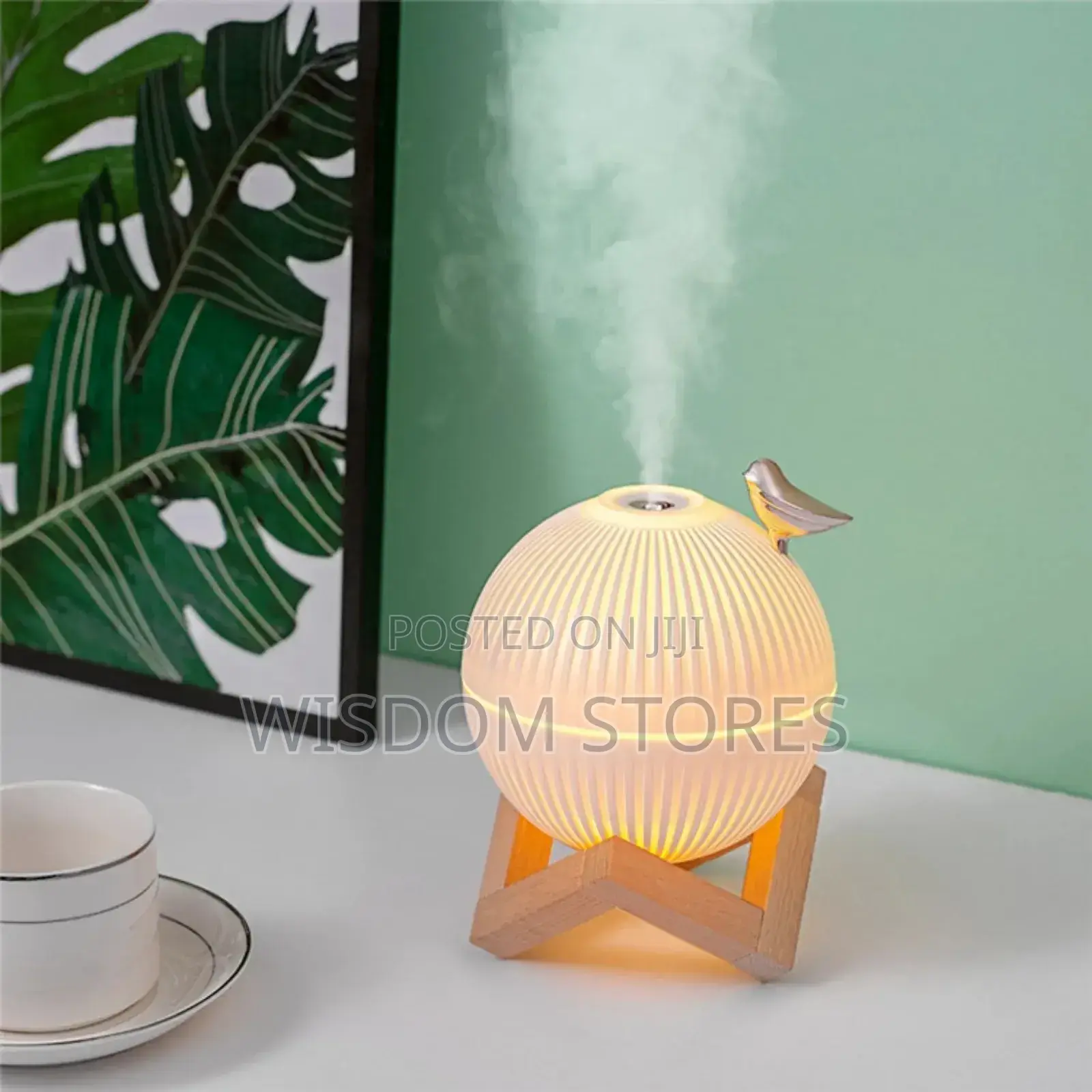 New Design 330ml Mini Air Humidifier Warm Light Cool Mist