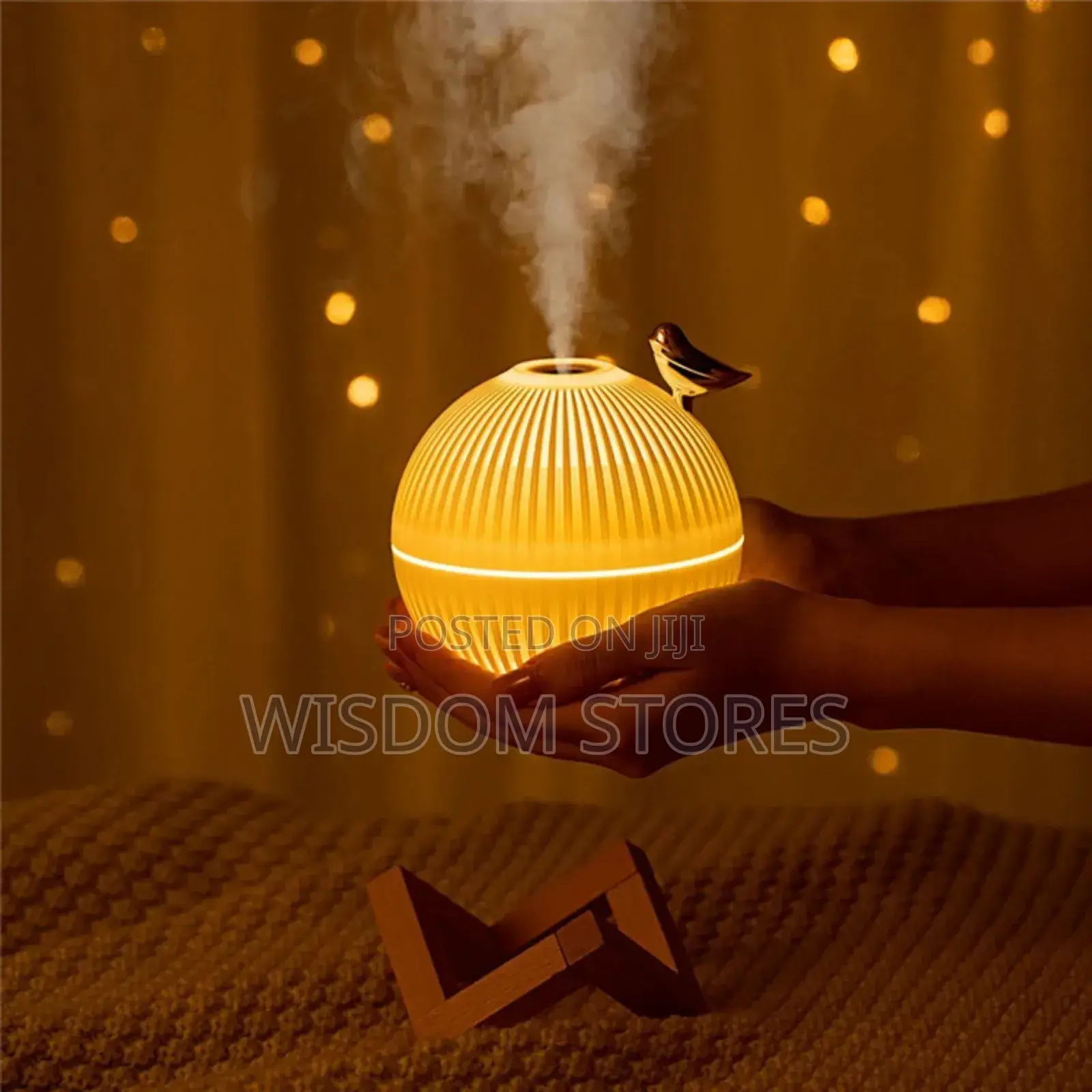 New Design 330ml Mini Air Humidifier Warm Light Cool Mist