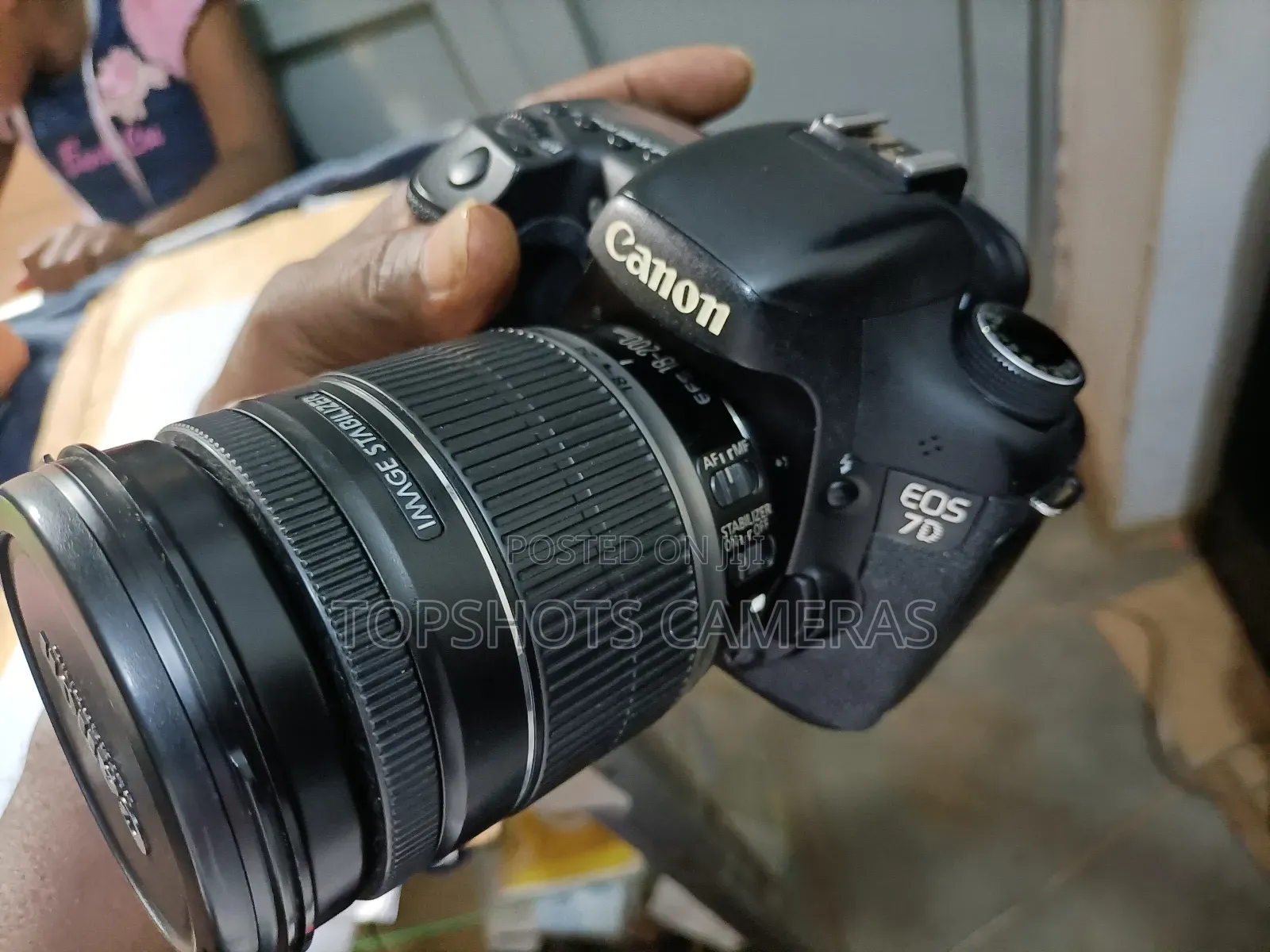 Canon Eos 7d With Big Lens