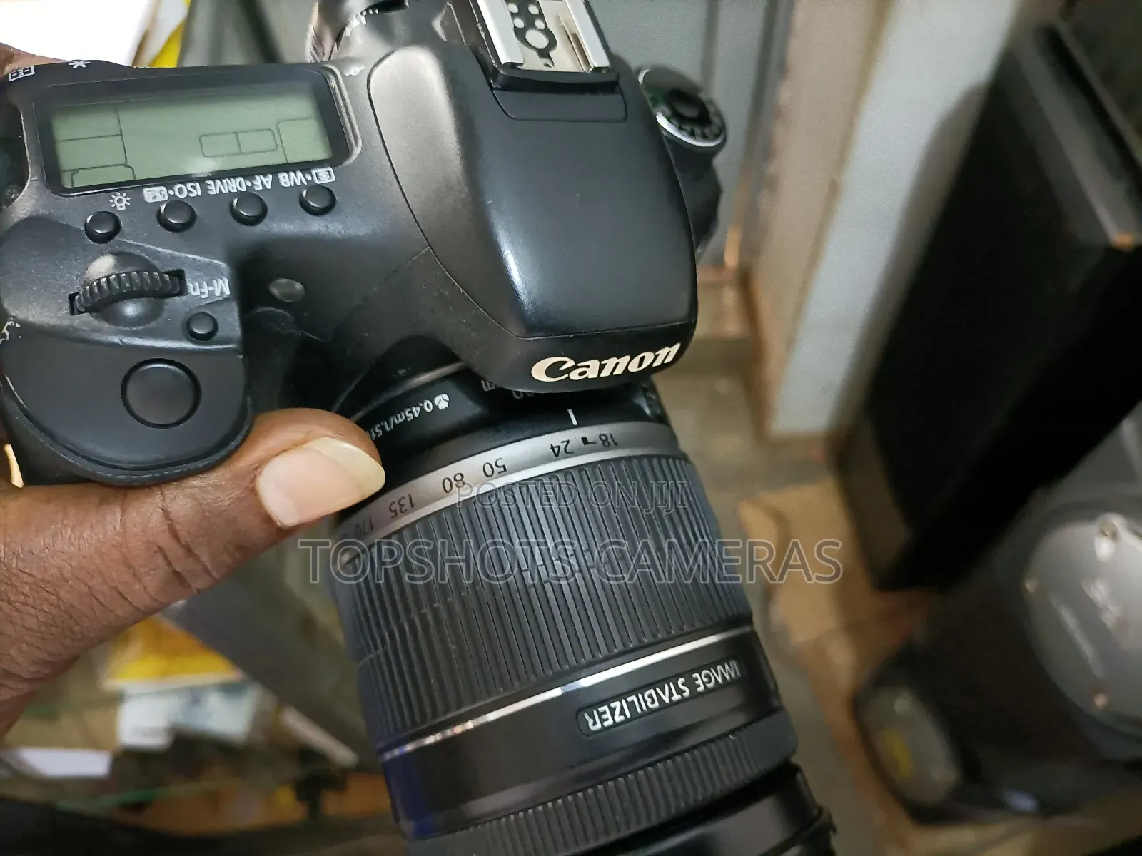 Canon Eos 7d With Big Lens
