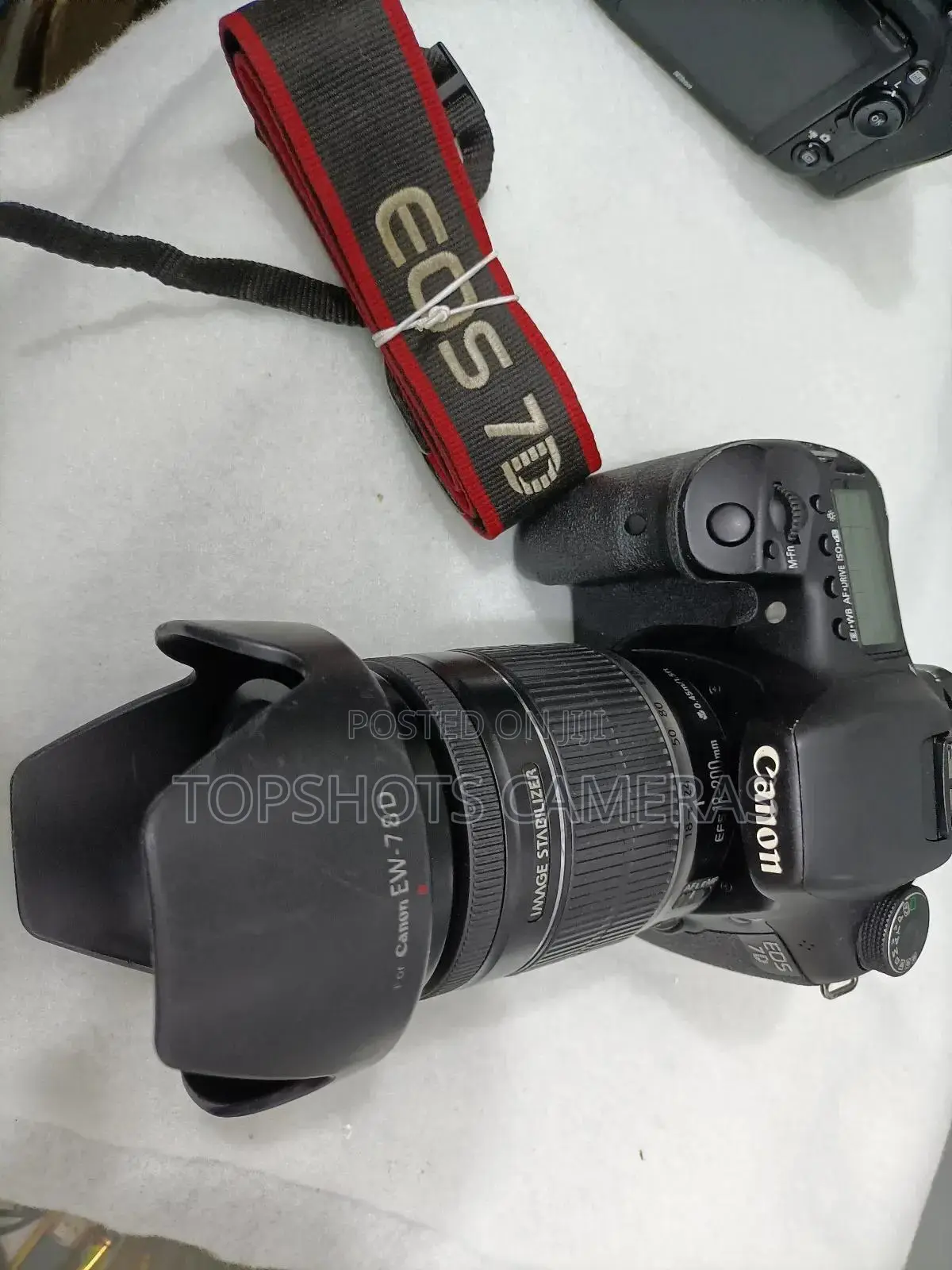 Canon Eos 7d With Big Lens