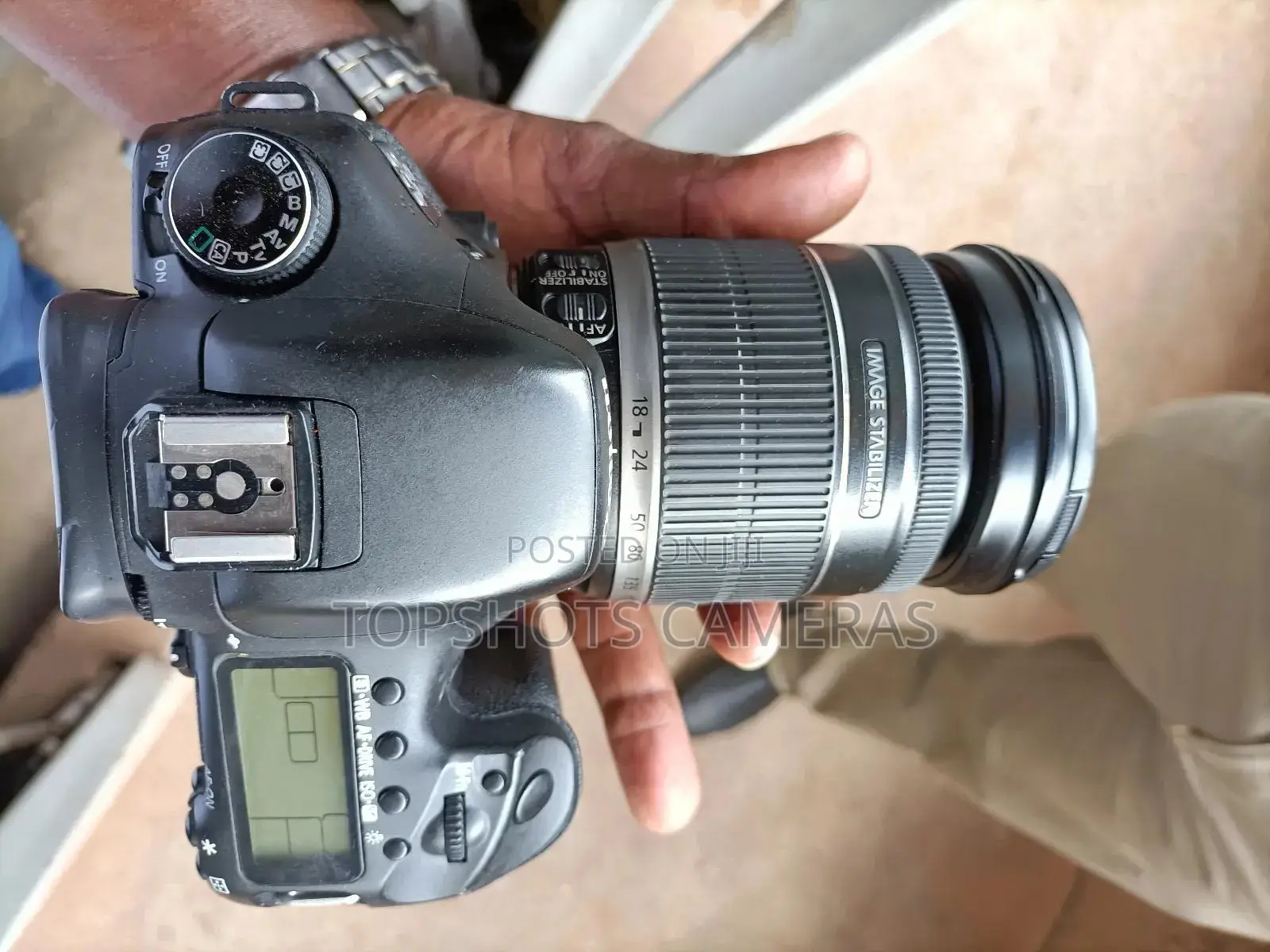 Canon Eos 7d With Big Lens