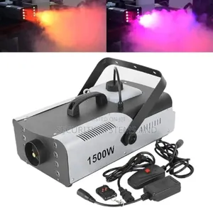Fog Machine For Stage Effects-1500w With Remote Controls