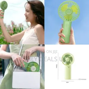 Compact Rechargeable Handheld Fan - Multicolor