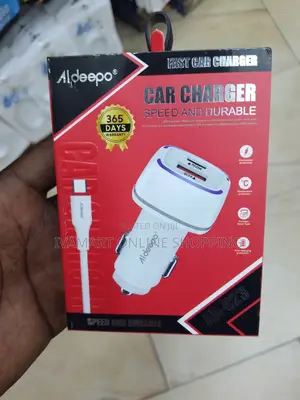 Aldeepo Car Mobile Phone Charger - Fast Charging