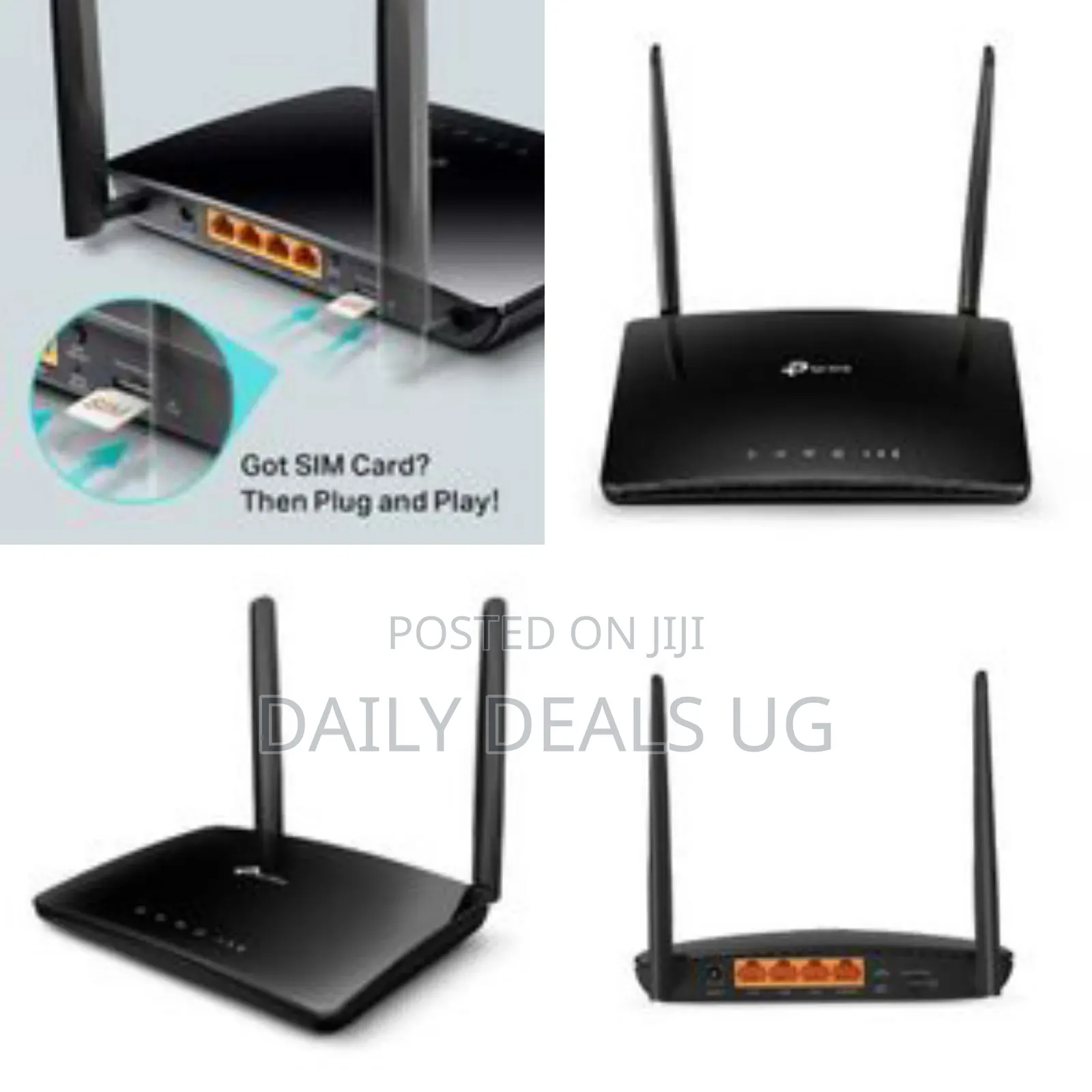 Tp-Link 300 MBPS Wi-Fi 4g Lte Router (Tl-Mr6400) - Multicolor