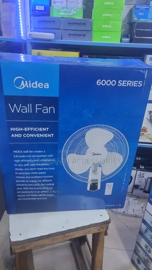 Midea Wall Fan With Remote 6000 Series