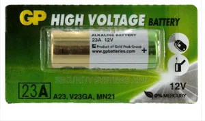 23a 12v Alkaline Batteries for Remotes and Other Electronic Devices