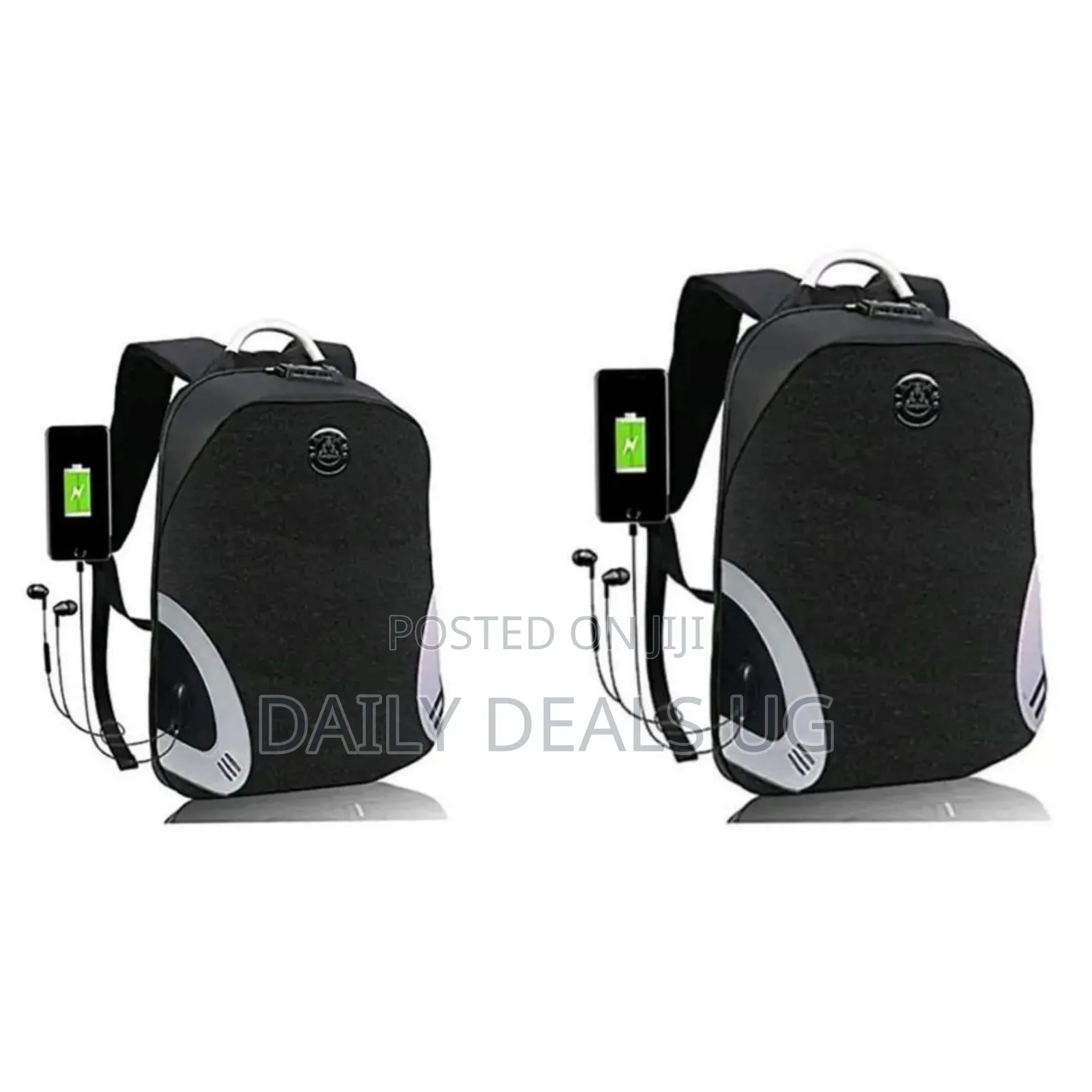 Laptop Bag With Double Zipper